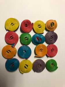 Licorice Multi-coloured Twirls 8 oz